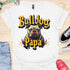 Bulldog Papa - V6 - Gothic Graphic T-Shirt